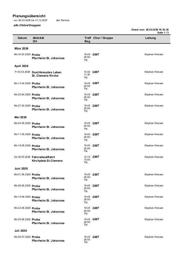 Termine ab 26.03.20260001 00
